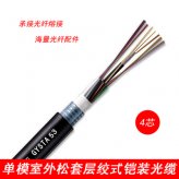 GYTA4芯单模室外层绞式铠装光纤光缆绍兴